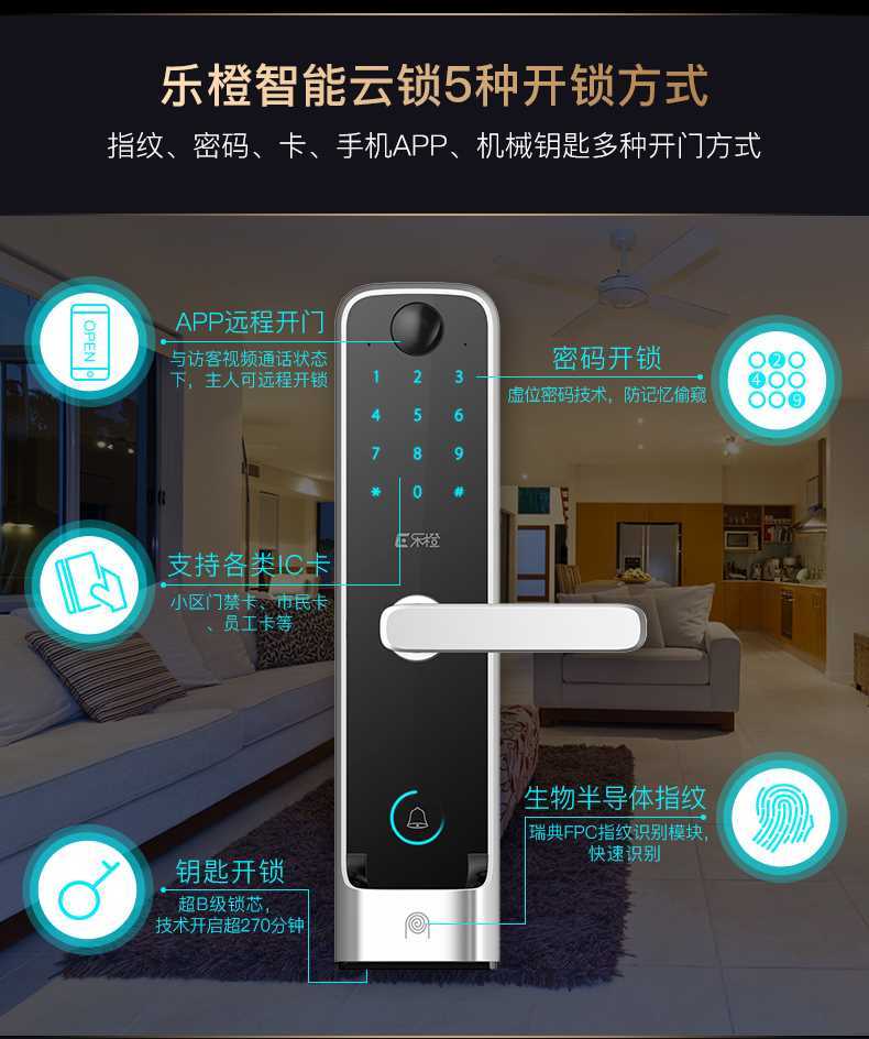 智能指纹锁